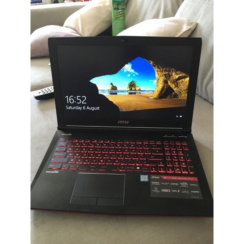 MSI GE62 Apache Pro Intel core i7