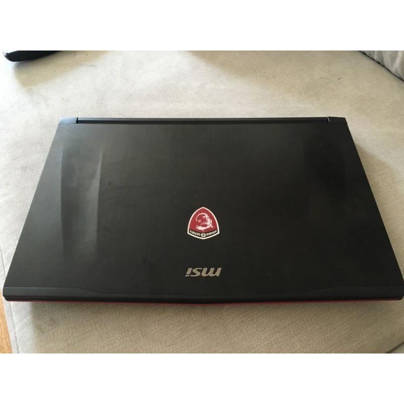 MSI GE62 Apache Pro Intel core i7