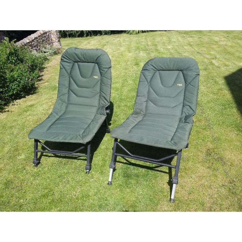 Fishing Chairs and Bivvy