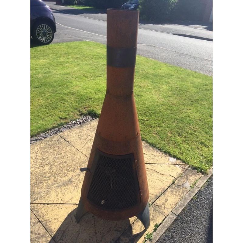 Garden log burner