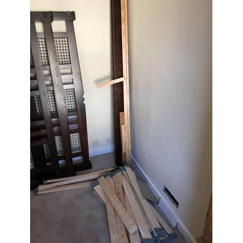 King size bedframe