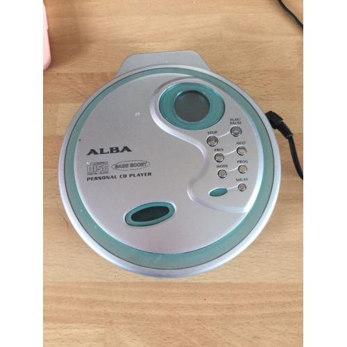 Alba personal CD player