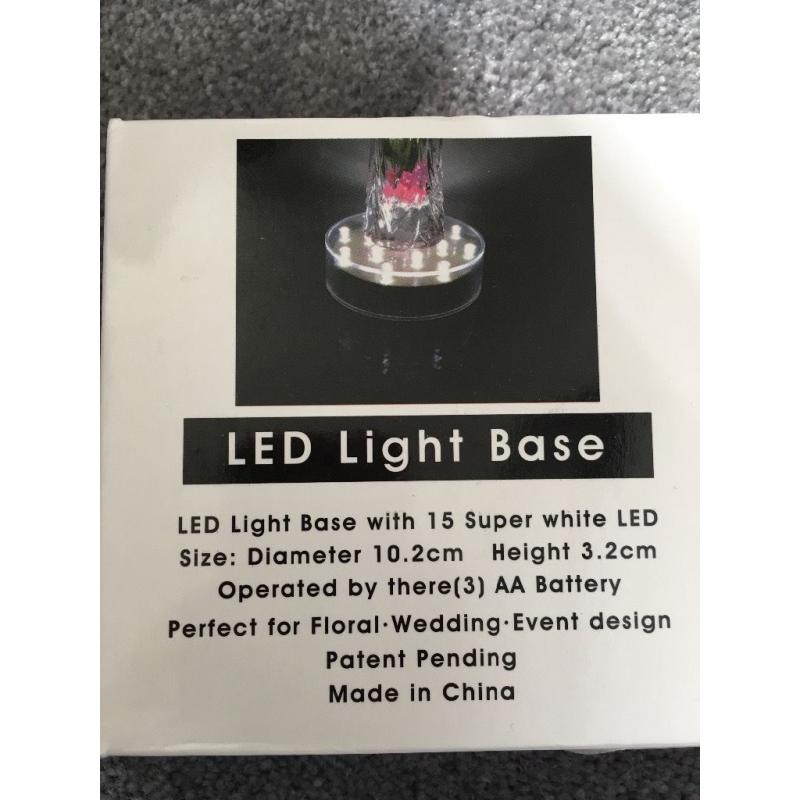 Wedding led table base