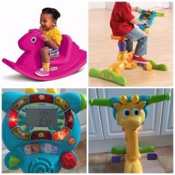 VTech Bounce & Ride Bike Giraffe / Little Tikes Rocking Horse