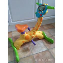 VTech Bounce & Ride Bike Giraffe / Little Tikes Rocking Horse