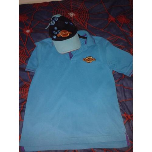 Beaver polo shirt & hat