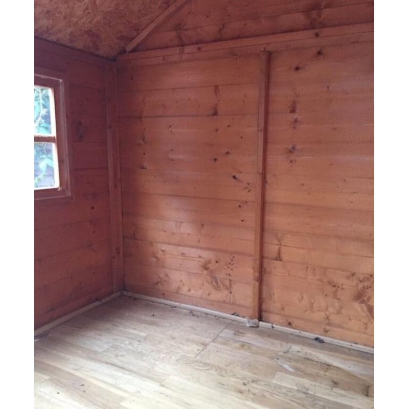 Children's wooden garden house