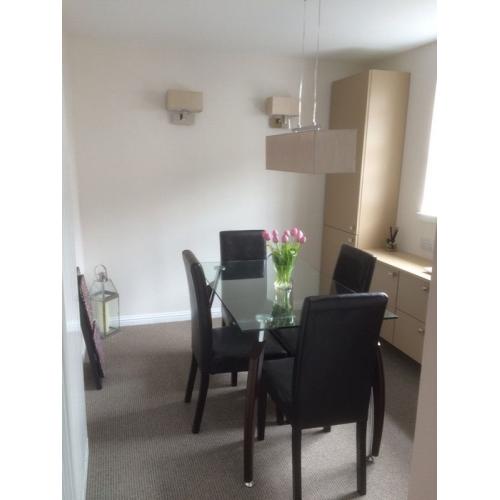 Dining room table and chairs