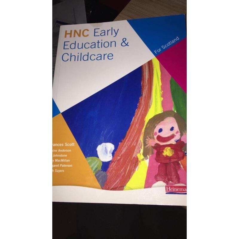 HNC Early Education and Childcare book