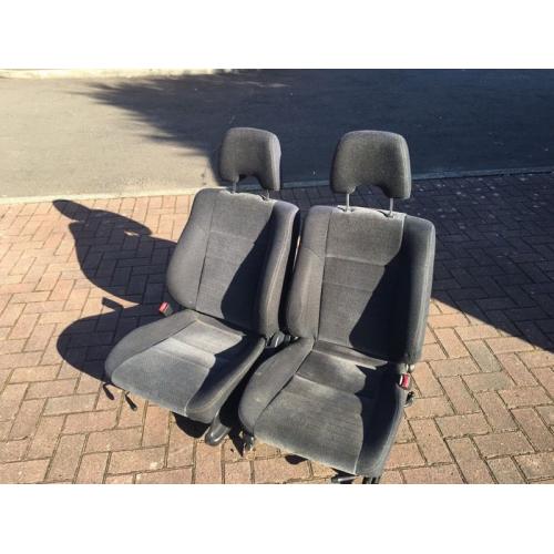 Bucket seats and runners (Subaru legacy) campervan
