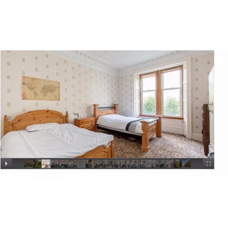 Spacious Festival Double Bedroom with Front View