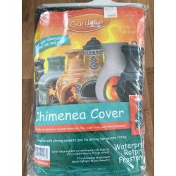 Chimenea cover for medium/small burners.