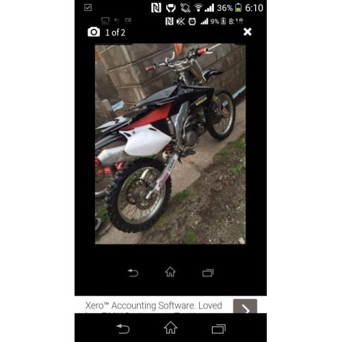 Crf450 bargin