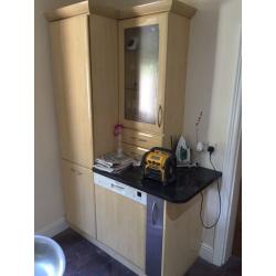 Complete kitchen including granite worktops and appliances