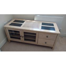 Solid and chunky beech cabinet