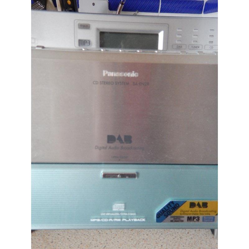 Panasonic CD stereo system
