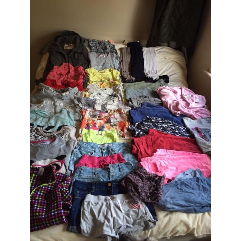 Girls clothes bundle age 8-12years 36 items
