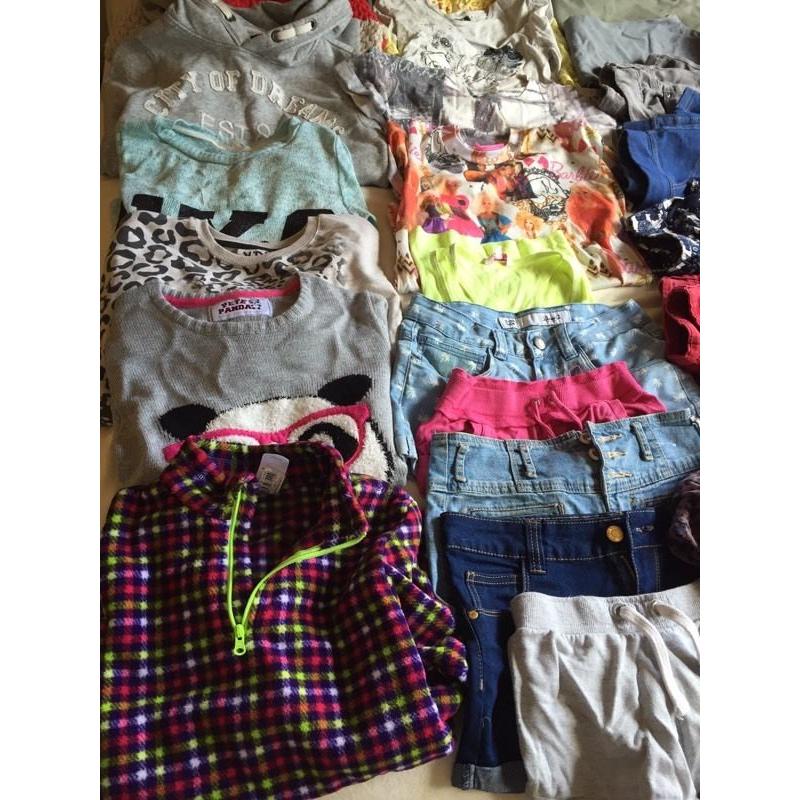 Girls clothes bundle age 8-12years 36 items
