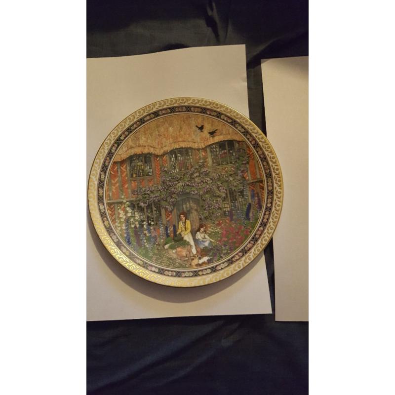 royal worcester decorative plate