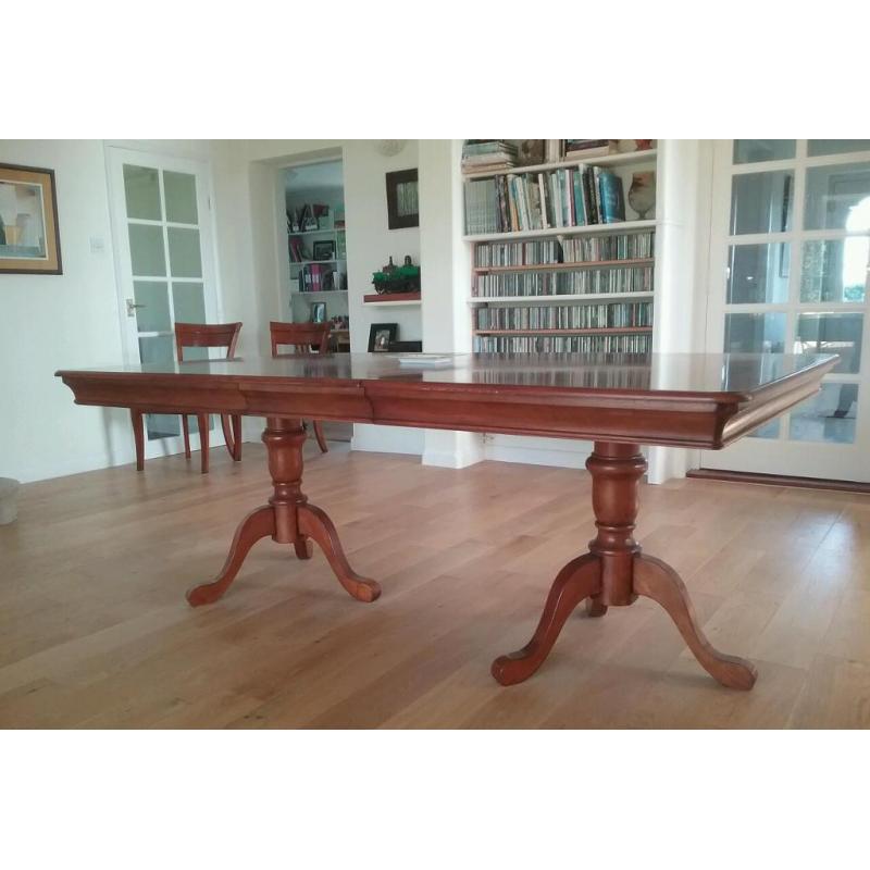 Dining table and chairs