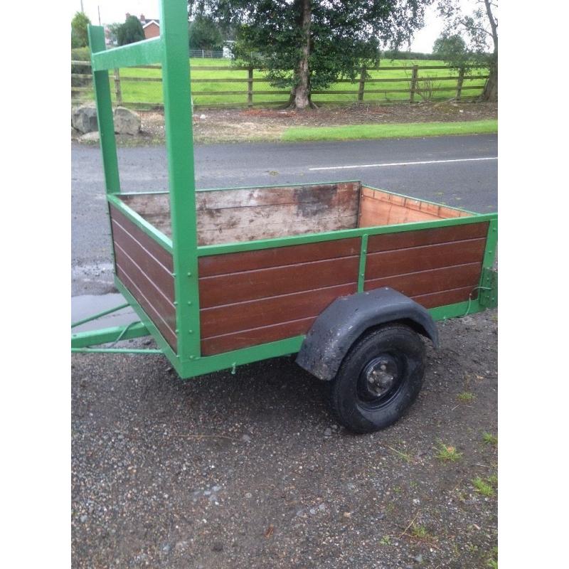 6x4 car trailer