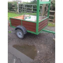 6x4 car trailer