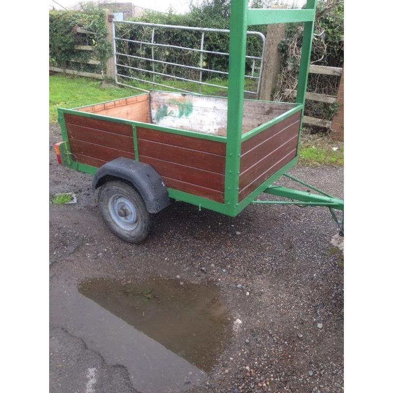 6x4 car trailer