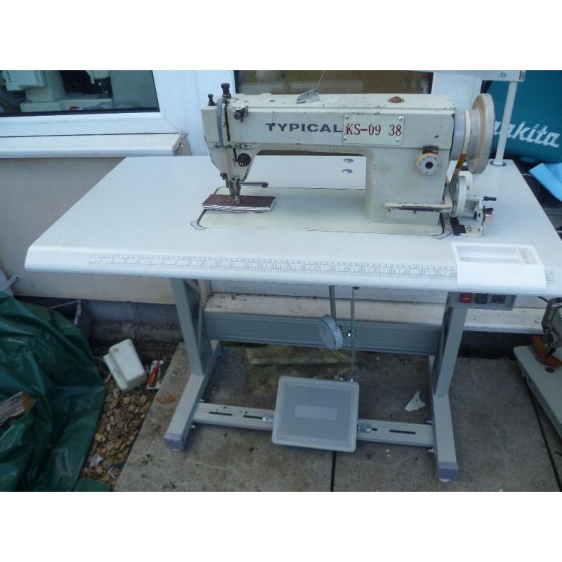 Ideal machine for Leather, Canvas, Denim, Sail making, tents