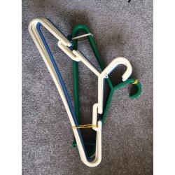 FREE: 18 plastic hangers