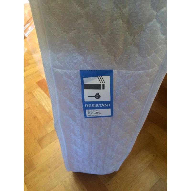 Used double bed mattress in excellent condition – 4' × 6'
