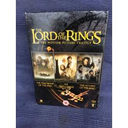 LORD OF THE RINGS MOTION PICTURE TRILOGY