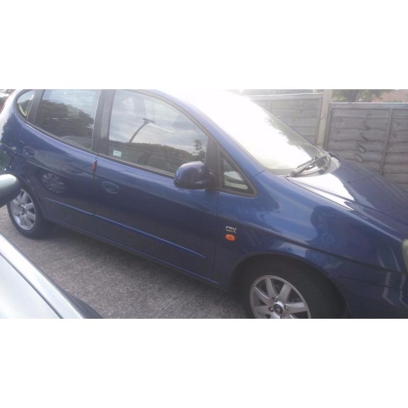 Daewoo tacuma 2004 104,000 on clock for sale spares or repair