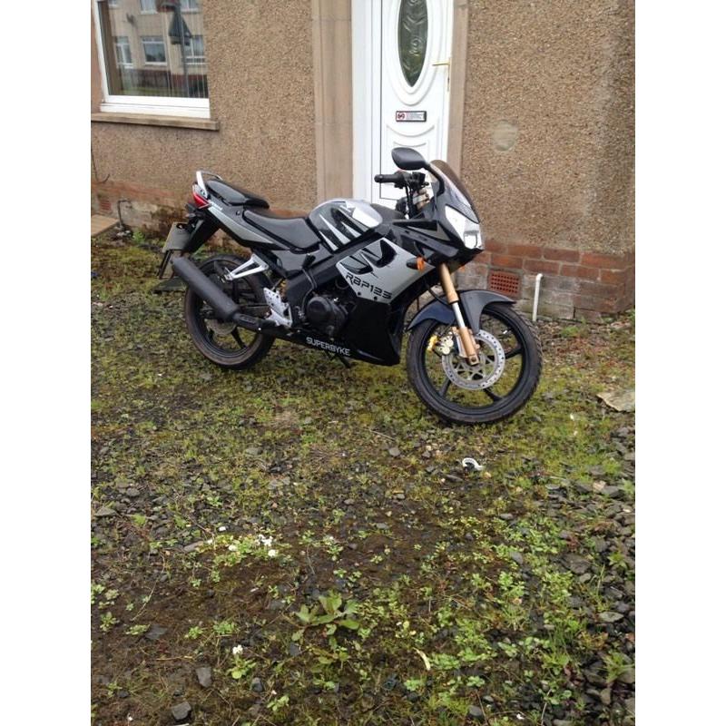 125cc road bike learner bike
