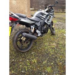 125cc road bike learner bike