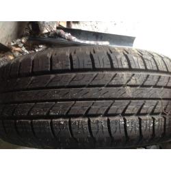 Wrangler Goodyear all weather tyre 255/65/R17