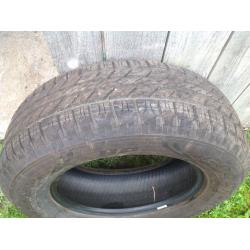 Wrangler Goodyear all weather tyre 255/65/R17