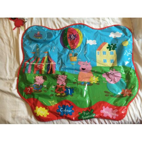 Peppa pig interactive play mat