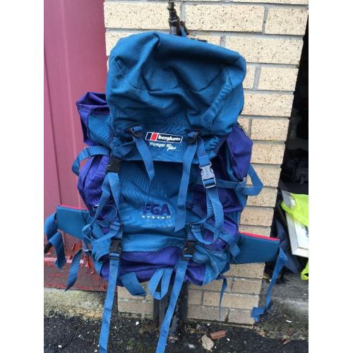 Berghaus Voyager 60 litre rucksack.