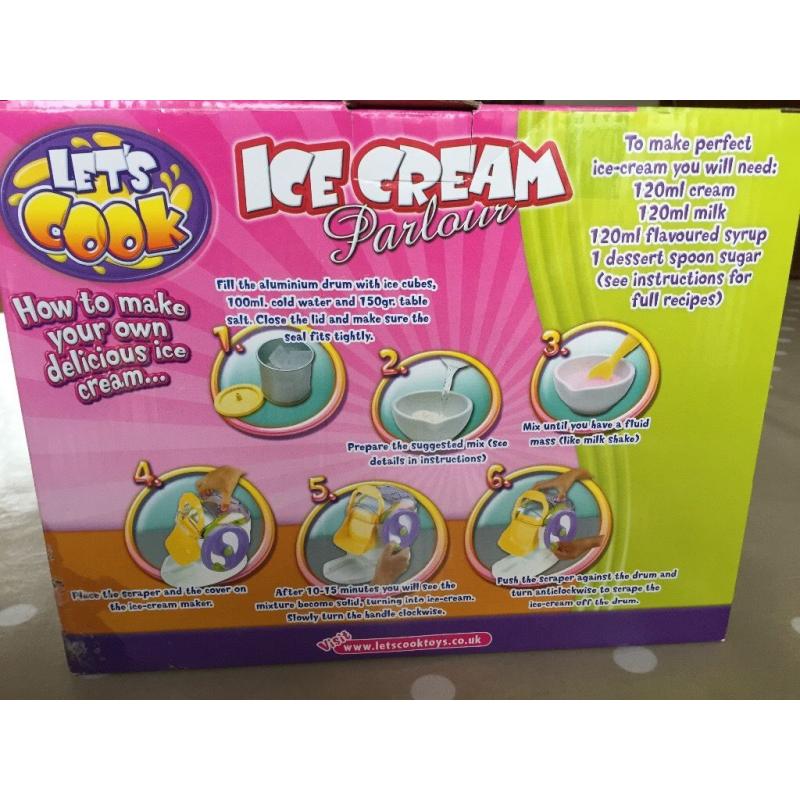 Ice cream parlour (ice cream maker)