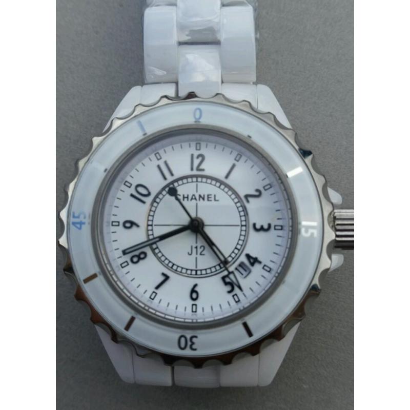 Chanel ladies j12 solid ceramic new