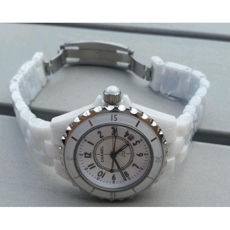 Chanel ladies j12 solid ceramic new