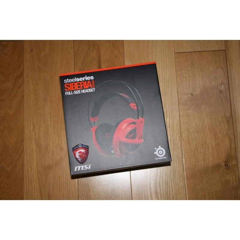 MSI Steelseries Siberia V/2 Full Size Gaming Headset