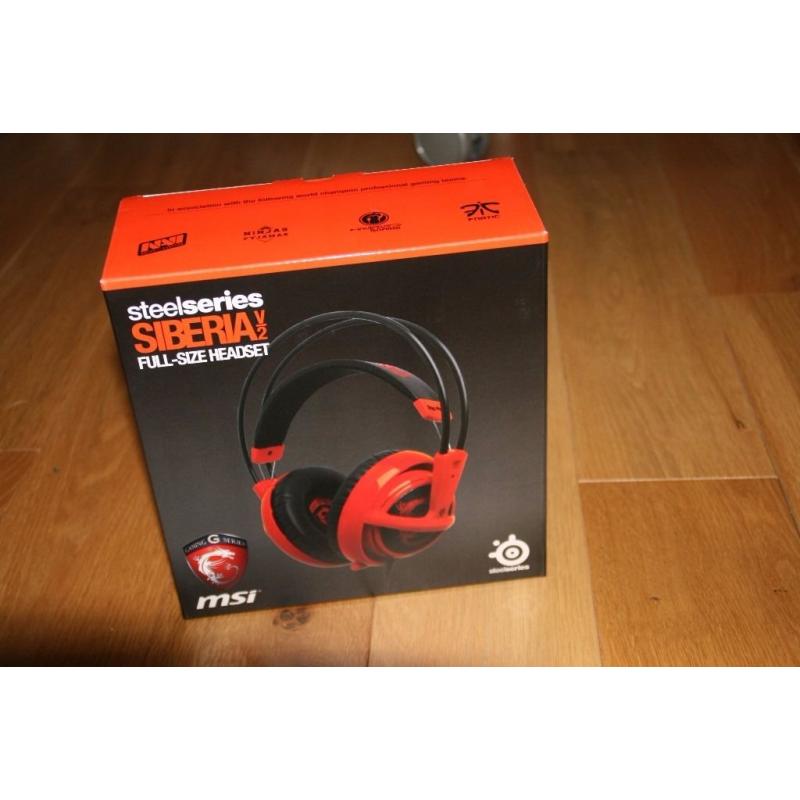 MSI Steelseries Siberia V/2 Full Size Gaming Headset