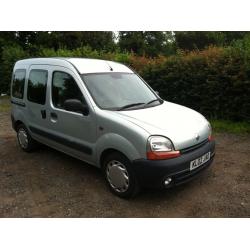 Wheelchair-Accessible Renault Kangoo, 12 Months MOT, Only 38k Miles