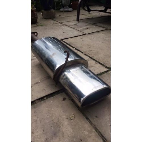 Apiro back box exhaust