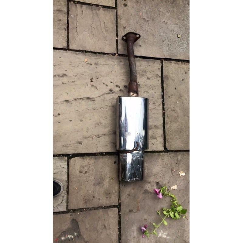 Apiro back box exhaust