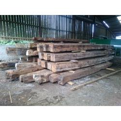 Oak Reclaimed Large Oak Beams