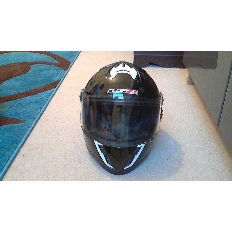 LS2 motorbike helmet size small youth