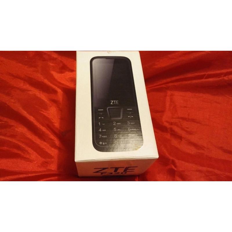 ZTE F320 MOBILE PHONE - BLACK (VODAFONE) - BRAND NEW IN BOX