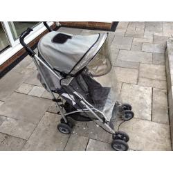 Maclaren techno XT stroller with rain cover